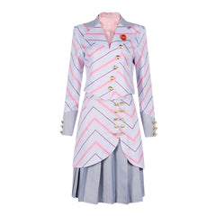 Wicked Glinda the Good Witch Cosplay Costume – Wicked Musical Halloween Outfit - Halloweez