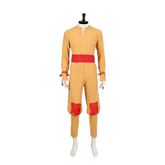 Avatar The Last Airbender Aang Cosplay, Custom Season 2 Outfit for Halloween & Comic Con