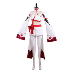 Final Fantasy XIV White Purple Water Healer Cosplay Custom Party Outfit