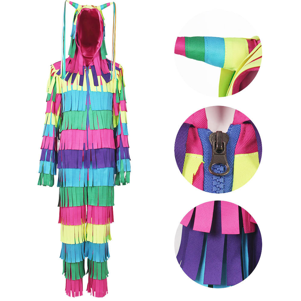 Mexican Piñata Easter Onesie Cosplay Halloween Costume for Western Fantasy Events - Halloweez