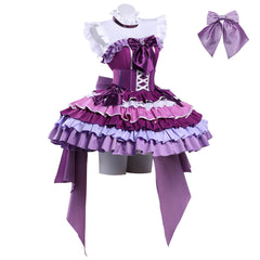 Puella Magi Homura Akemi Cosplay Costume,Custom‑Tailored for Halloween & Comic‑Con