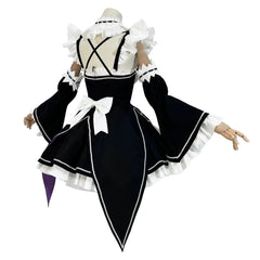 Re:Zero Rem Maid Dress Cosplay Costume Custom For Halloween Comic‑Con