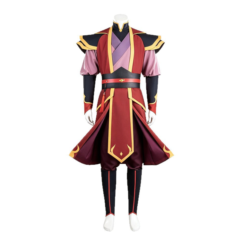 Avatar Zuko Cosplay Costume, Custom Outfit for Comic Con & Halloween Party