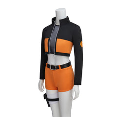 Naruto Shippuden Female Naruto Cosplay Costume Custom for Comic‑Con Halloween