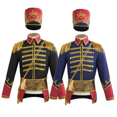 European Royal General Cosplay Costume, Custom‑Made for Halloween & Stage Show