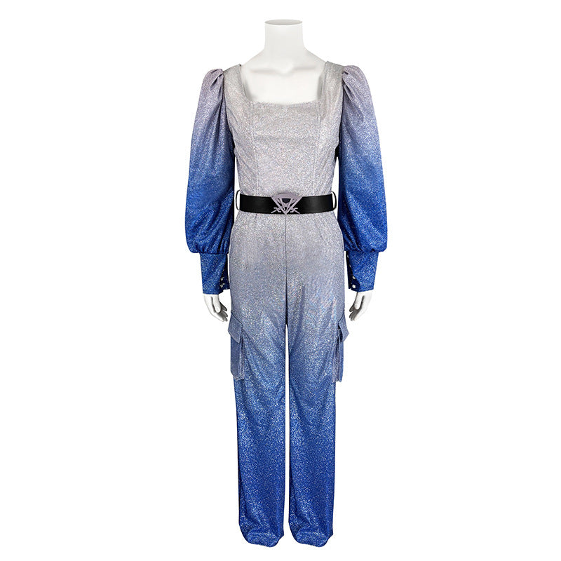 Descendants 5 Dark Wonderland Red Princess Jumpsuit Cosplay,Custom‑Made,Halloween