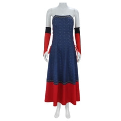 The Witcher Triss Merigold Cosplay Dress Halloween Roleplay Costume Full Set - Halloweez