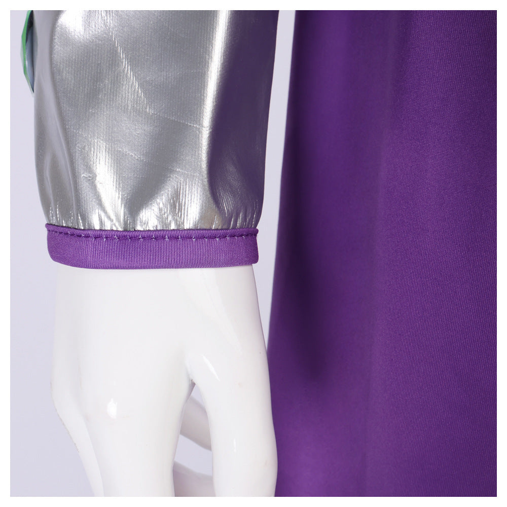 Teen Titans Starfire Cosplay Costume Raven Girl Halloween Stage Outfit Ready Stock - Halloweez