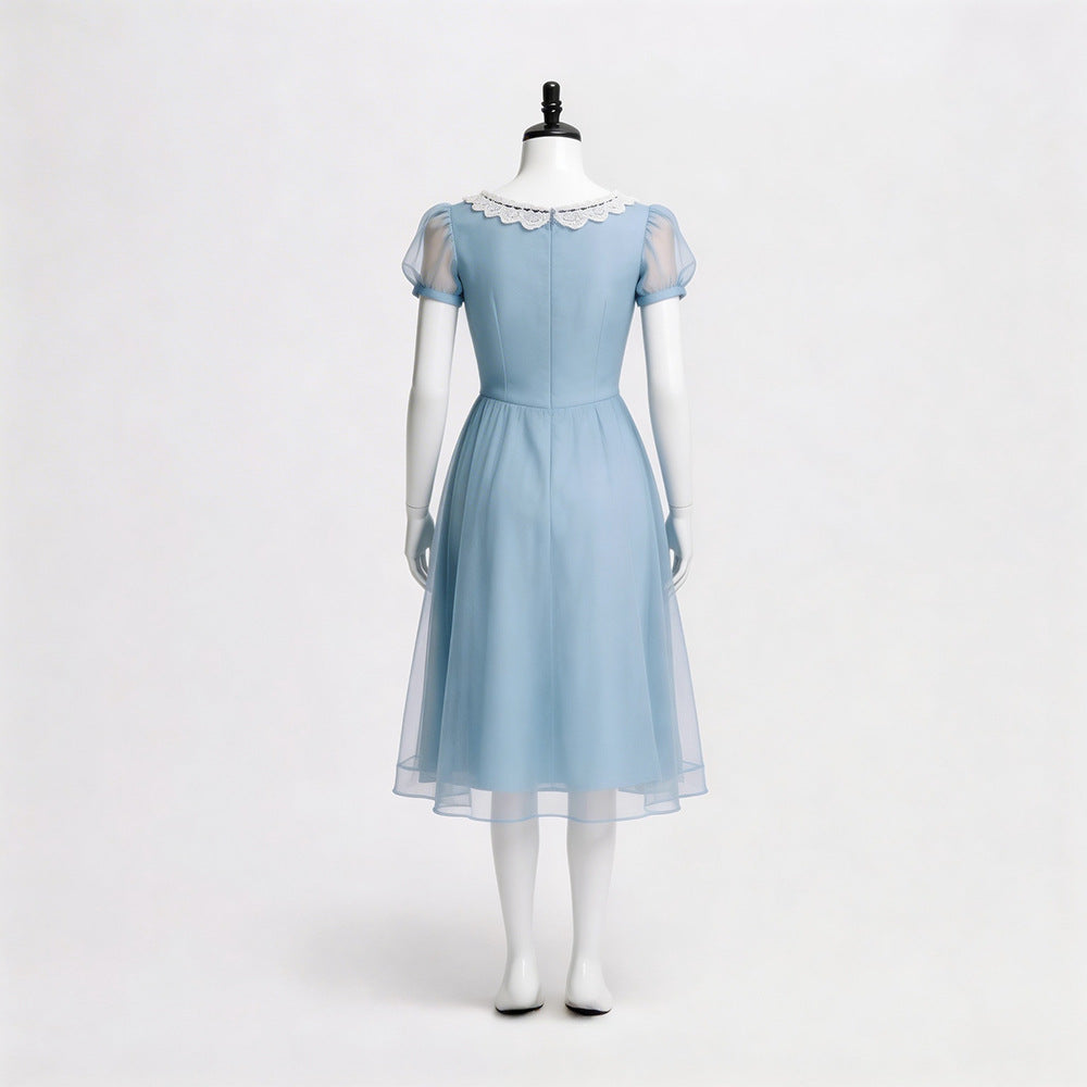 Alice's Adventures in Wonderland Alice Cosplay Dress Women Halloween Roleplay Costume Outfit - Halloweez