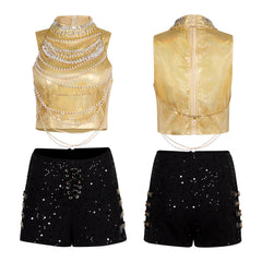 IVE Jang Won‑young Cosplay Costume, Custom‑Made for Stage & Concert