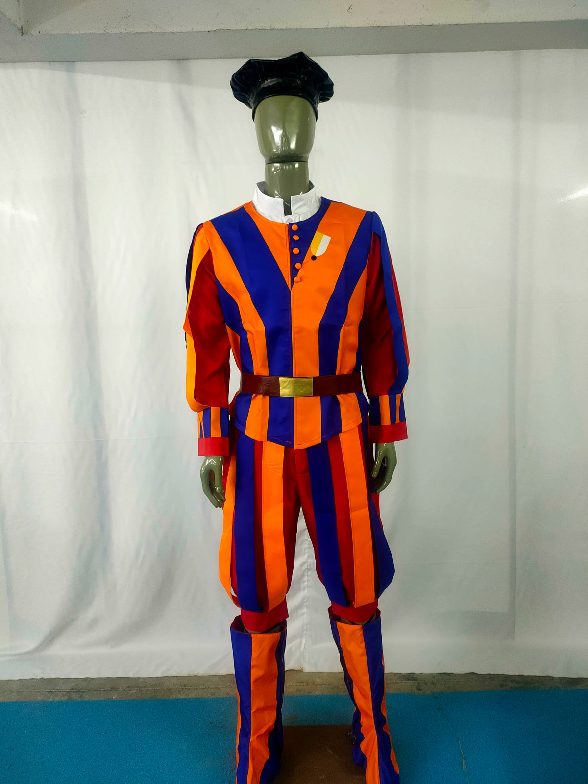 Medieval Royal Guard Cosplay Costume, Custom Uniform for Halloween & Stage Performance