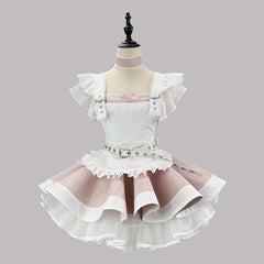 Japanese Y2K Maid Cosplay Costume, Custom Made for Party & Halloween
