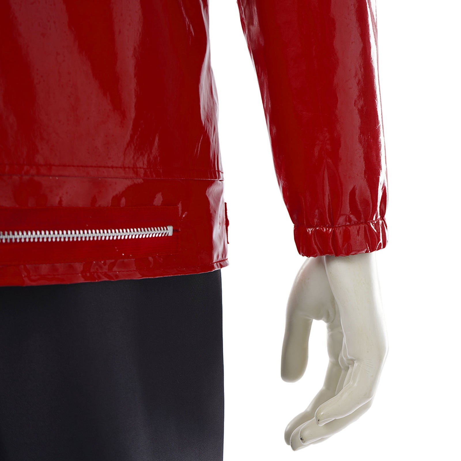 Michael Jackson Iconic Red Suit Cosplay King of Pop Stage Costume Full Set - Halloweez