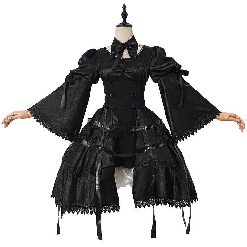 Ciel Phantomhive Rock Band Black Butler Cosplay Costume, Custom Outfit for Halloween & Comic Con
