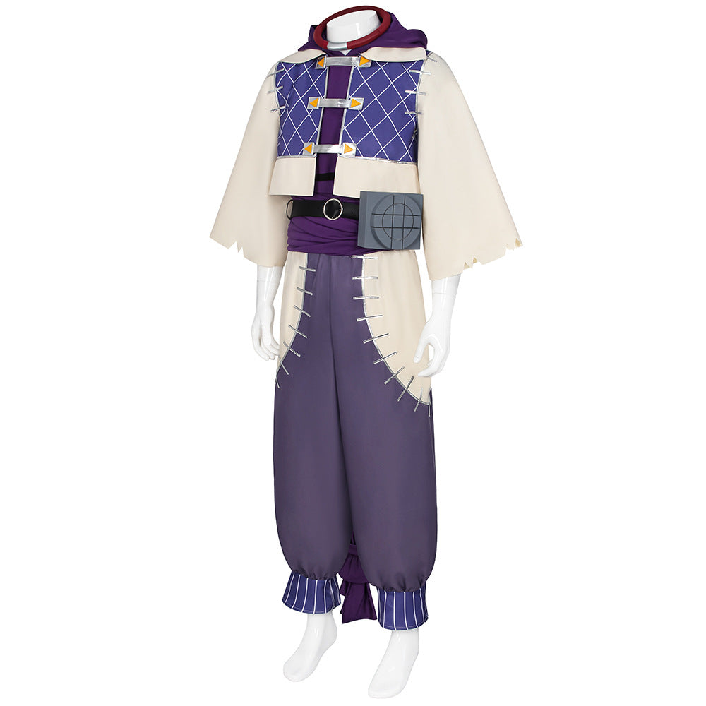 Gachiakuta Jabber Full Cosplay Costume Set for Halloween Cosplay Party - Halloweez