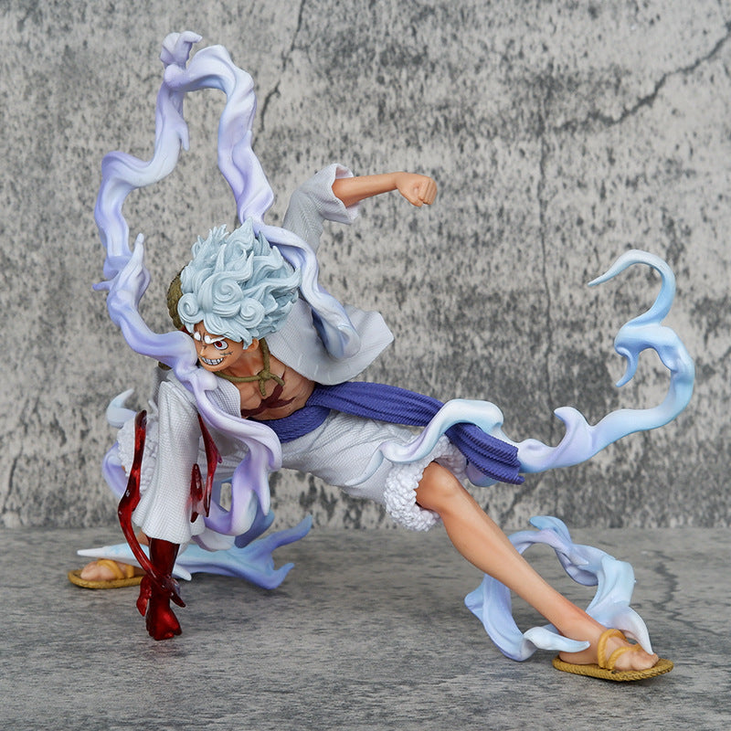 Figurine articulée One Piece Gear 5 Nika Luffy d'Halloween - Jouet en PVC de qualité supérieure pour collectionneurs