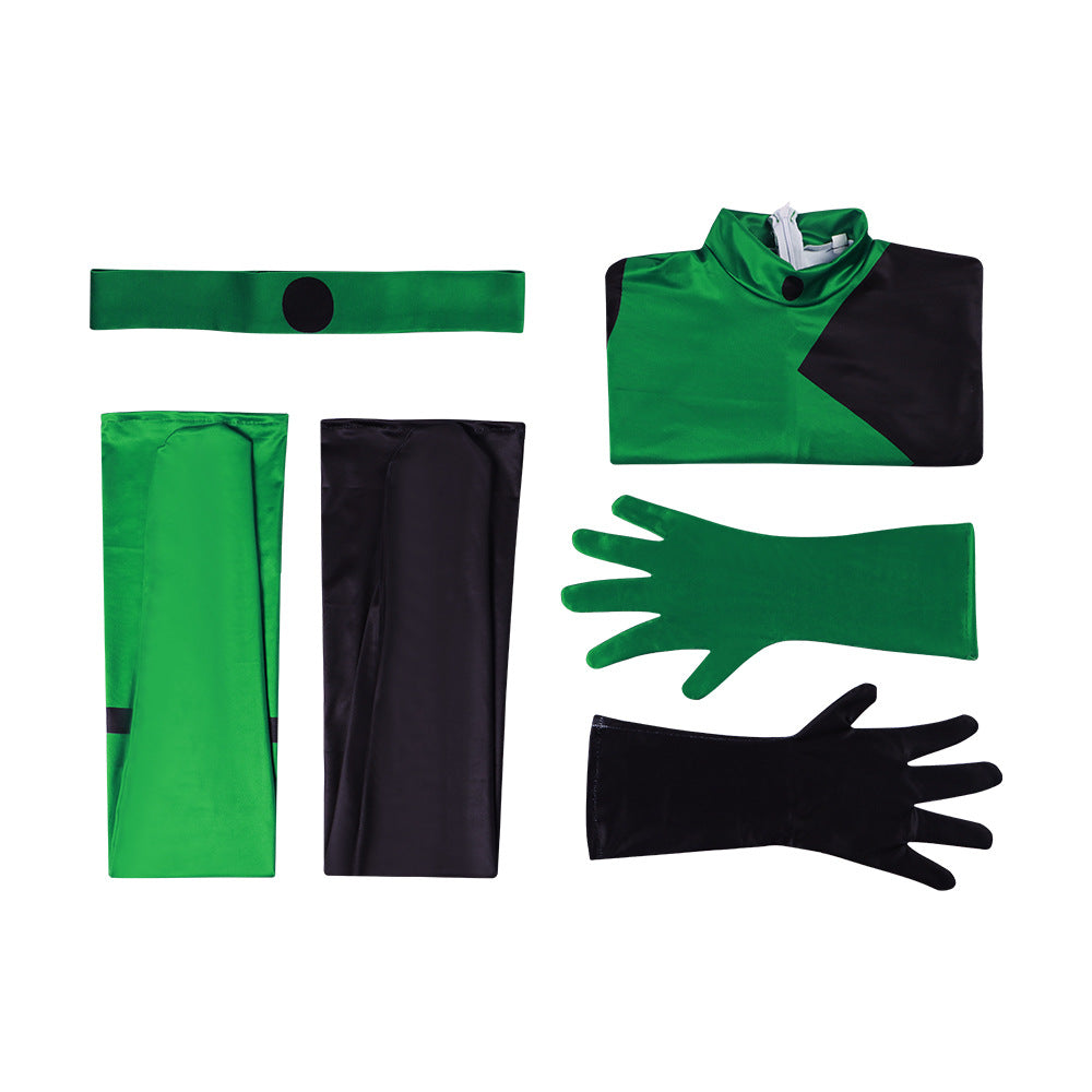 Kim Possible Shego Cosplay Costume, Custom‑Made for Comic‑Con & Halloween
