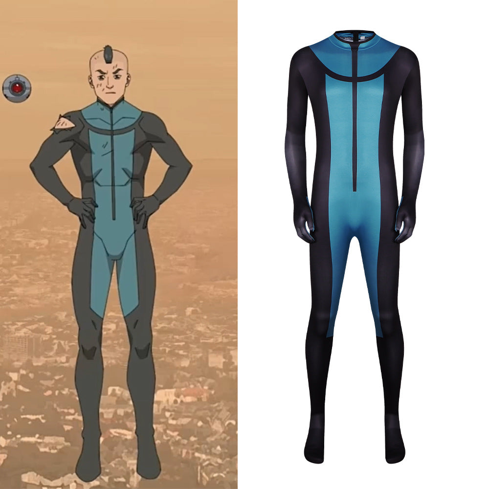 Invincible Mohawk Mark Cosplay Costume