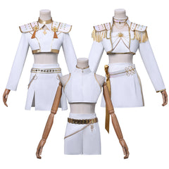 In Stock KPop Demon Hunters Lumi White Cosplay Costume, Custom Outfit for Halloween & Comic Con