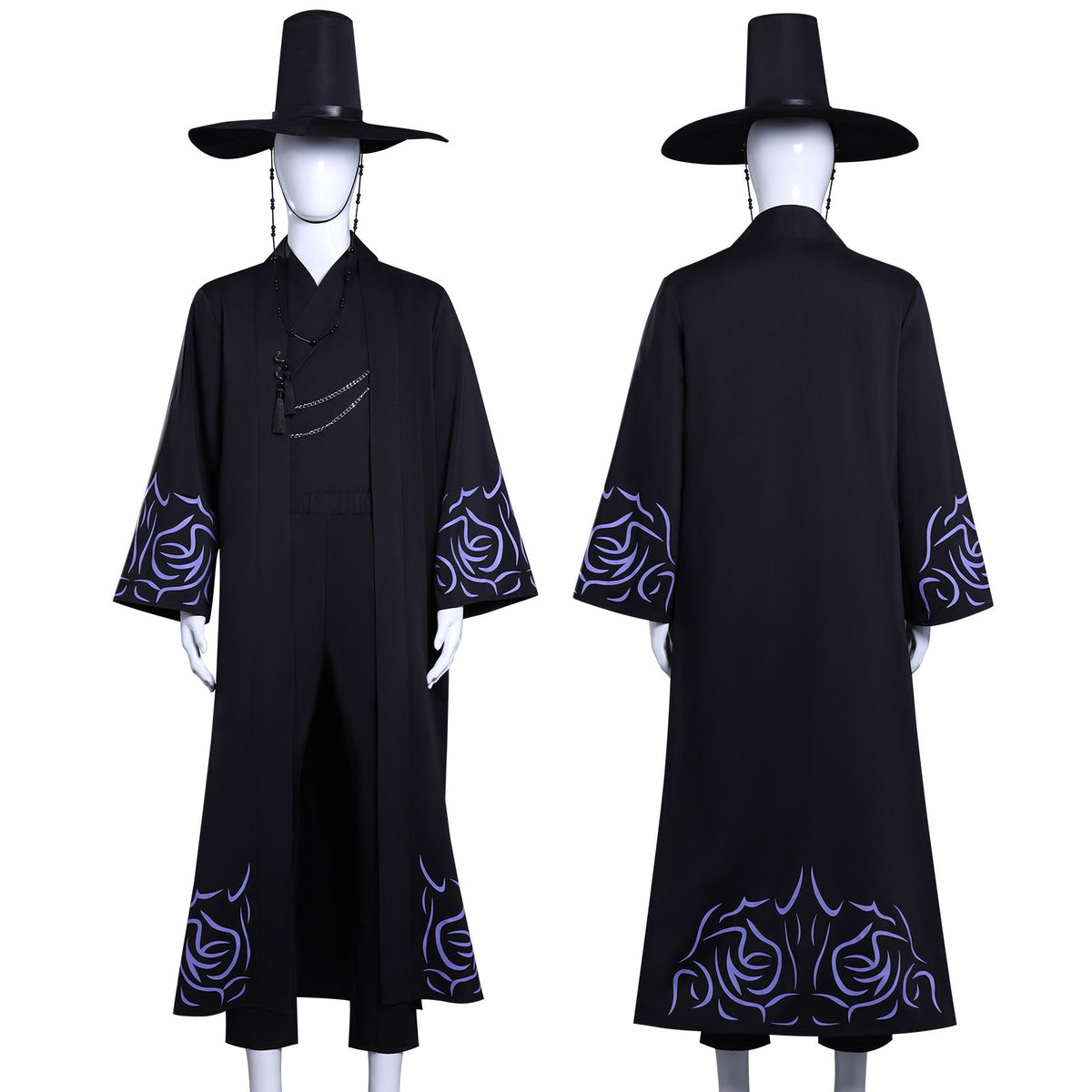 In Stock K-Pop Demon Hunters Jinu Saja Boys Cosplay Costume, Custom Outfit for Halloween & Comic Con