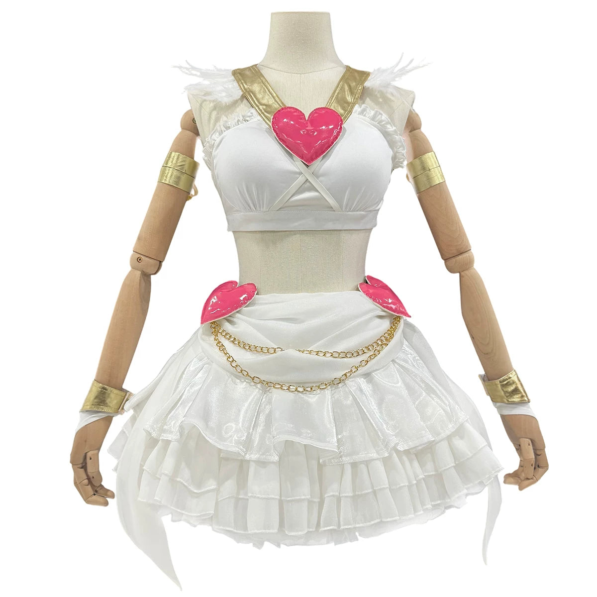 Panty & Stocking with Garterbelt Panty Anarchy Cosplay Costume Full Outfit for Anime Fans - Halloweez