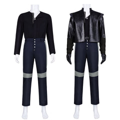 The Witcher 4 Geralt of Rivia Cosplay Outfit White Wolf Medieval Leather Full Suit Halloween - Halloweez