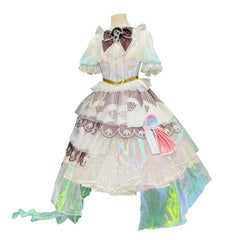 Dolia Heartbeat Notes Honor of Kings Cosplay Dress, Custom Outfit for Comic Con & Halloween