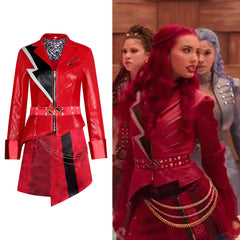 Descendants 5 Red Cosplay Costume,Custom Outfit for Halloween & Cosplay Convention