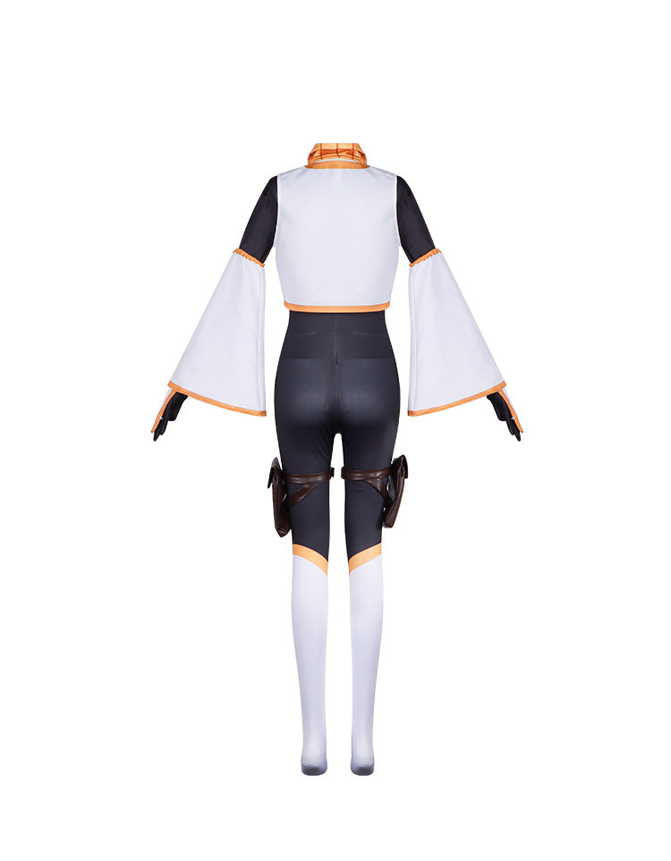 Ayame Momochi Cosplay Jumpsuit | I'm Living with an Otaku NEET Kunoichi Tight Bodysuit - Halloweez