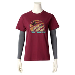 Ellie The Last of Us Fan T-Shirt, Custom Cotton Loose Tee for Summer, Comic Con & Daily Wear
