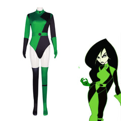Kim Possible Shego Cosplay Costume, Custom‑Made for Comic‑Con & Halloween