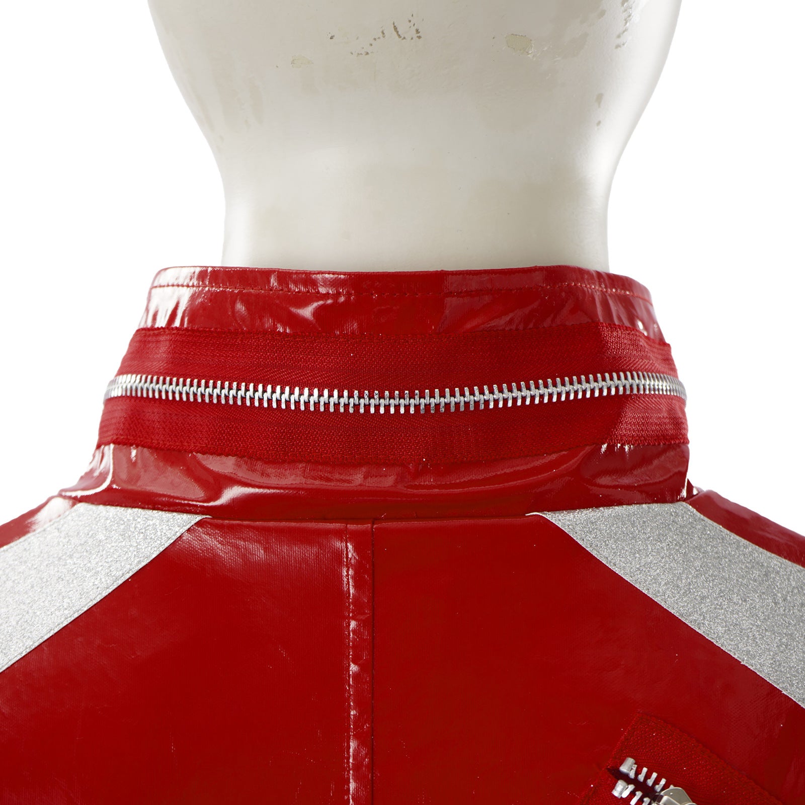 Michael Jackson Iconic Red Suit Cosplay King of Pop Stage Costume Full Set - Halloweez