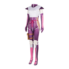 Ayame Momochi Cosplay Jumpsuit | I'm Living with an Otaku NEET Kunoichi Tight Bodysuit - Halloweez