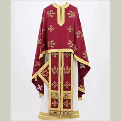 Priest Prayer Robe Cosplay Costume, Custom for Stage & Halloween