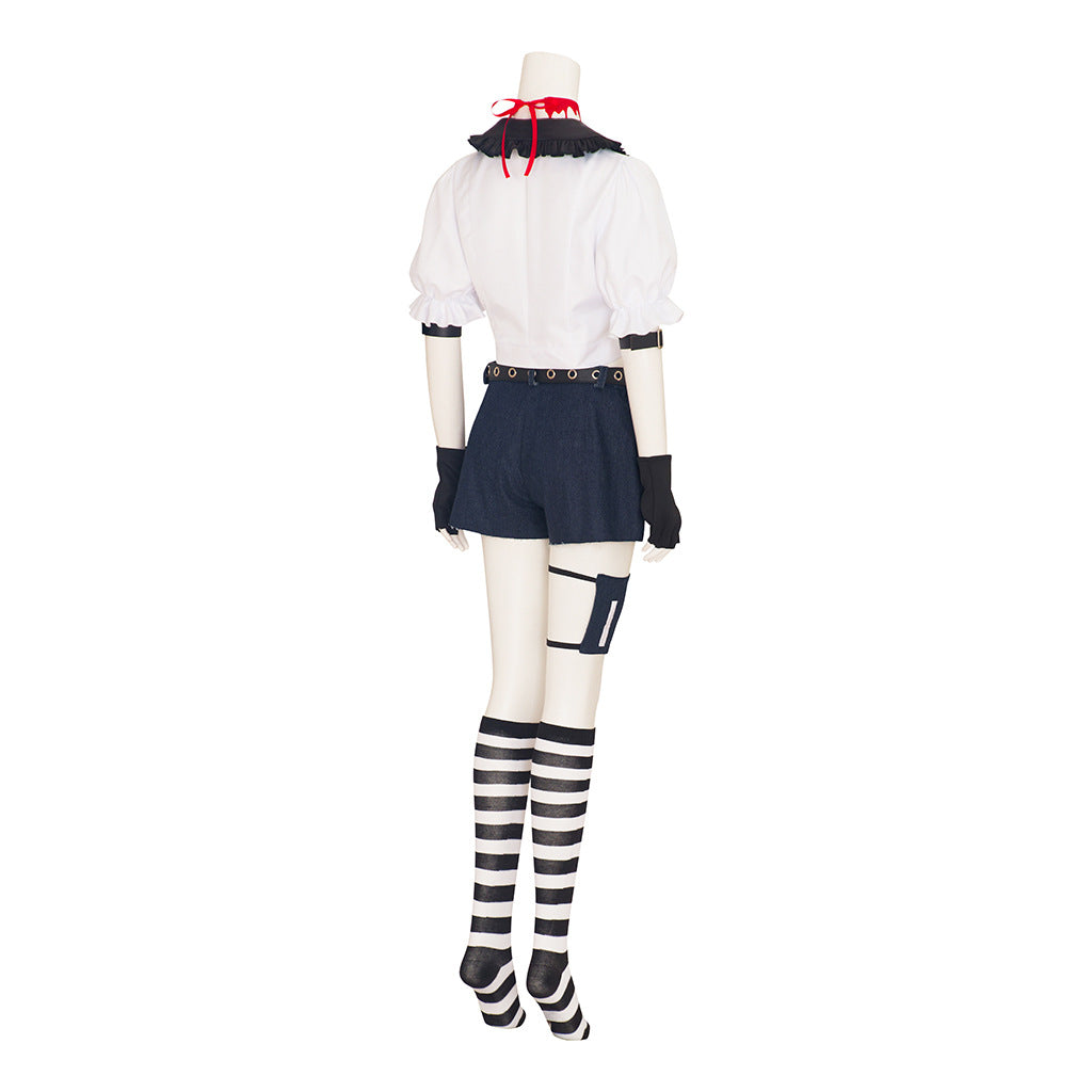 Stocking Cosplay Costume - Full Outfit as Cowgirl Police Officer - Halloweez
