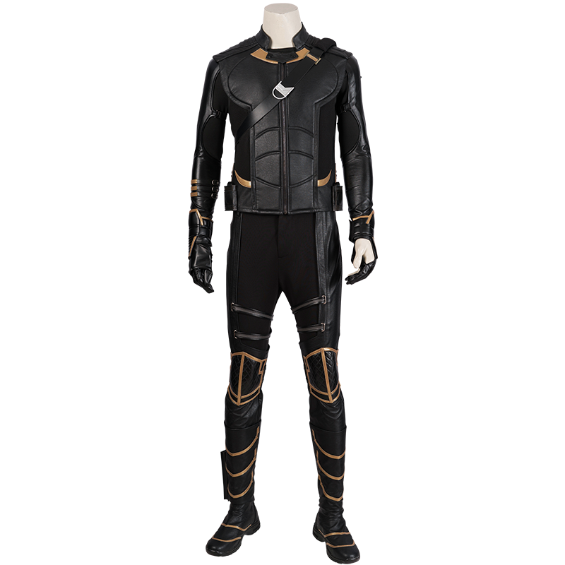 Avengers 4 Hawkeye Ronin Cosplay Costume, Samurai Style Warrior Outfit Full Set for Men - Halloweez