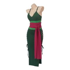 One Piece Gender‑Bent Zoro Cosplay Dress, Custom Outfit for Comic‑Con & Halloween