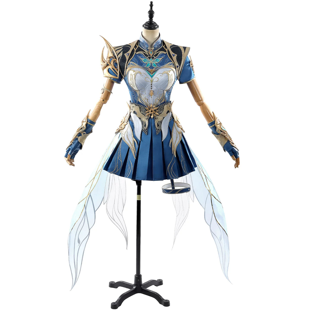 Hao Tian Hammer Combat Cosplay Costume Full Set Women Anime Game Outfit - Halloweez