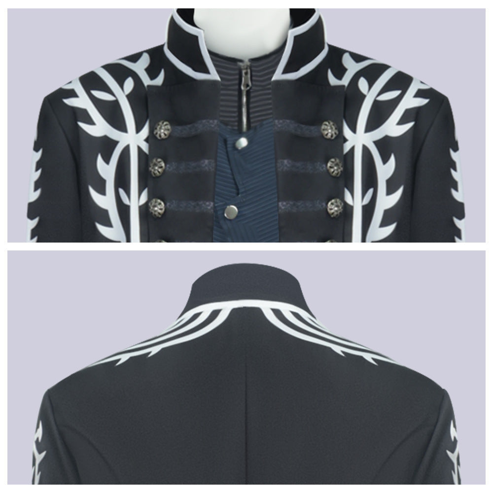 Devil May Cry 5 Vergil Cosplay Costume Full Set Outfit - Halloweez