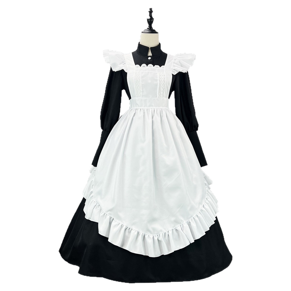 British Long Maid Cosplay Costume, Custom Made for Daily & Comic Con