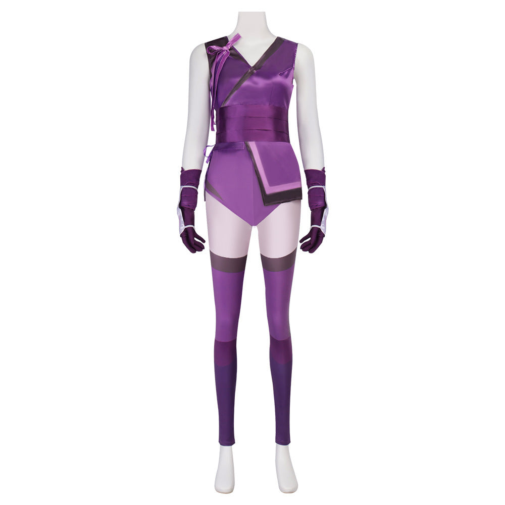 Mortal Kombat 11 Mileena Cosplay Costume,Custom‑Made,Halloween Game Con