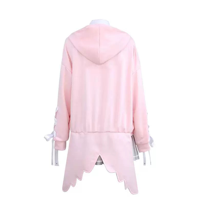 NEEDY GIRL OVERDOSE Amatsuka Angel Hoodie Cosplay Full Outfit Casual Costume - Halloweez