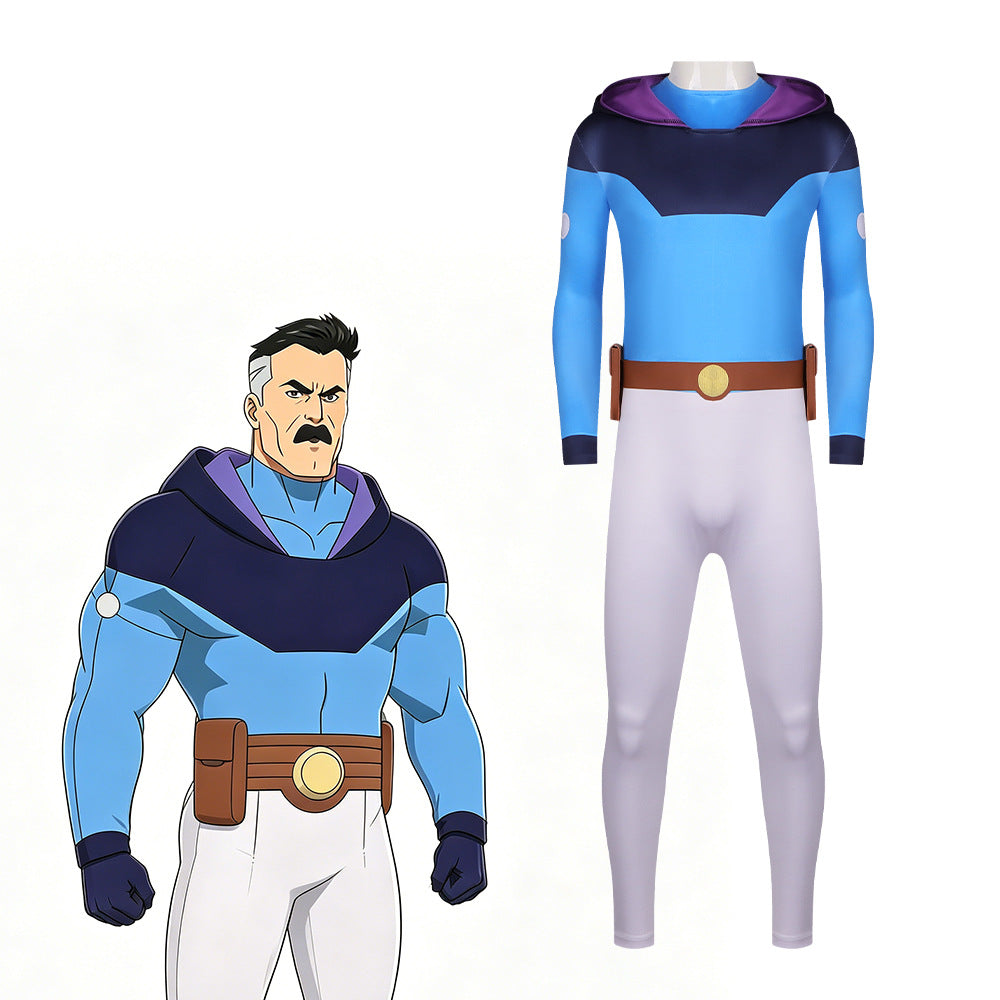 Invincible Omni-Man Nolan Grayson Cosplay Costume
