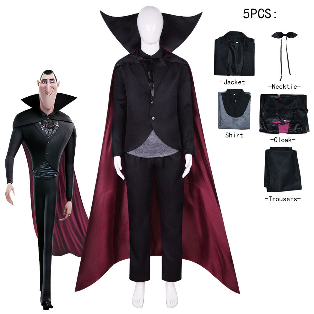 Hotel Transylvania 4 Dracula Cosplay Costume, Custom, Halloween Outfit - Halloweez