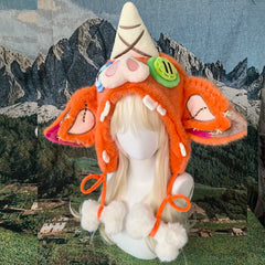 Bokoblin Hat The Legend of Zelda Cosplay Headgear, Custom Warm Hat for Halloween & Comic Con