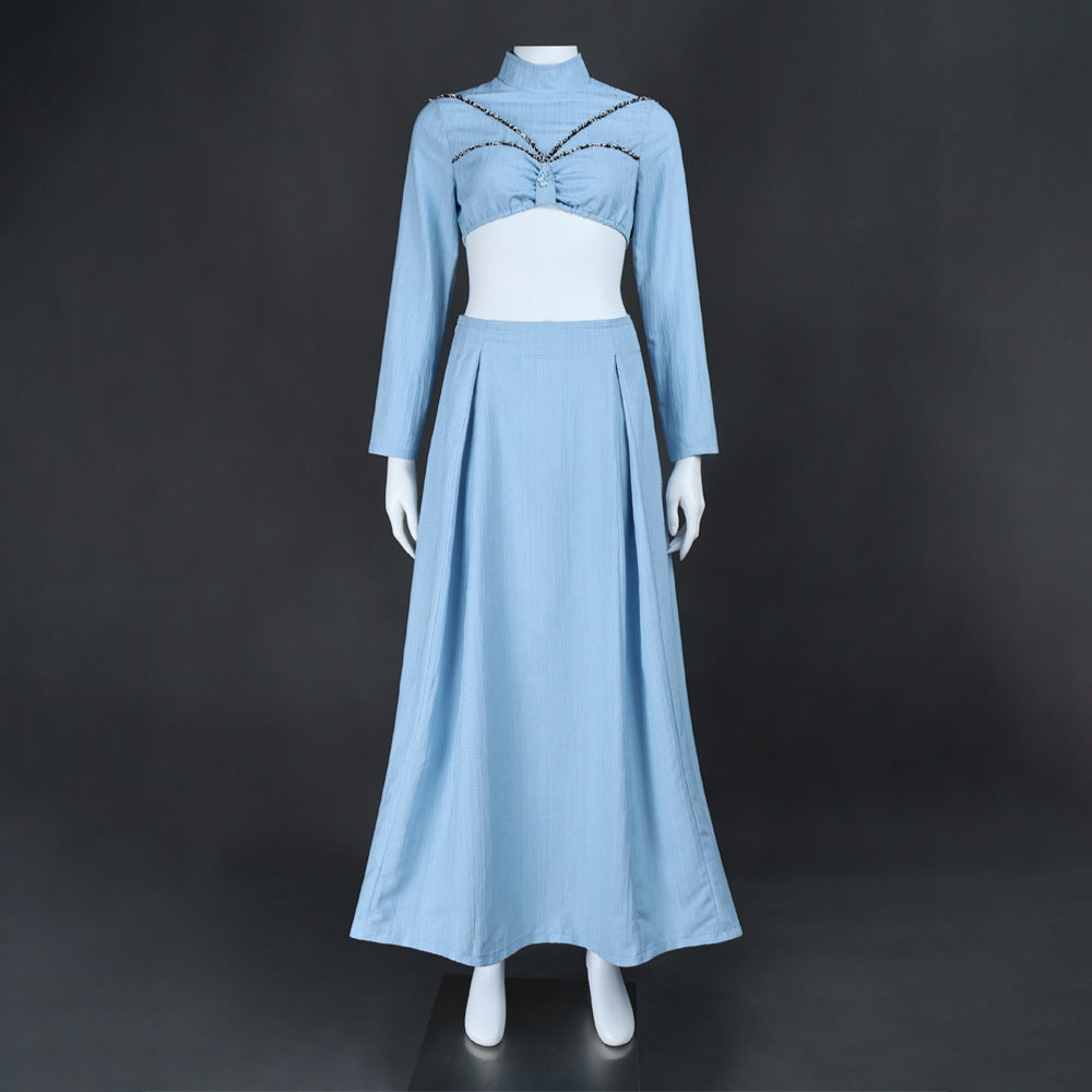 Star Wars Padmé Amidala Cosplay Dress Elegant Outfit for Halloween Party - Halloweez