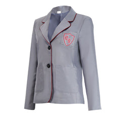 Matilda The Musical Cosplay Costume Custom Grey School Uniform Blazer for Halloween