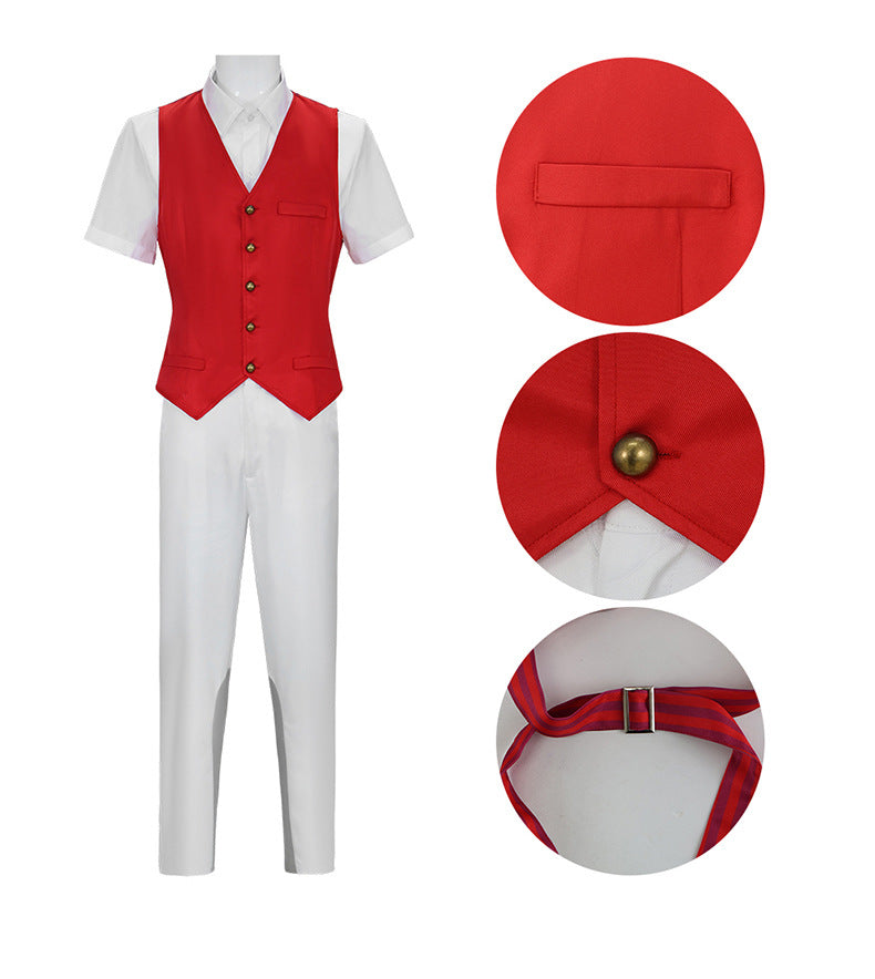 Wicked Musical Prince Fiyero Tiggular Winkie Cosplay Costume Outfit - Halloweez