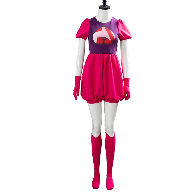Steven Universe Spinel Gem Cosplay Costume Full Set Halloween Outfit - Halloweez