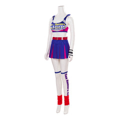 Lollipop Chainsaw Juliet Cos Costume Custom, Game Cheerleader Halloween Outfit
